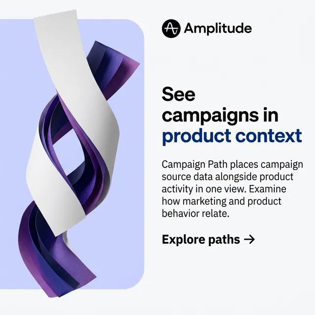 Amplitude ad made by Nano Banana