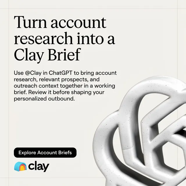Clay ad made by Ideogram