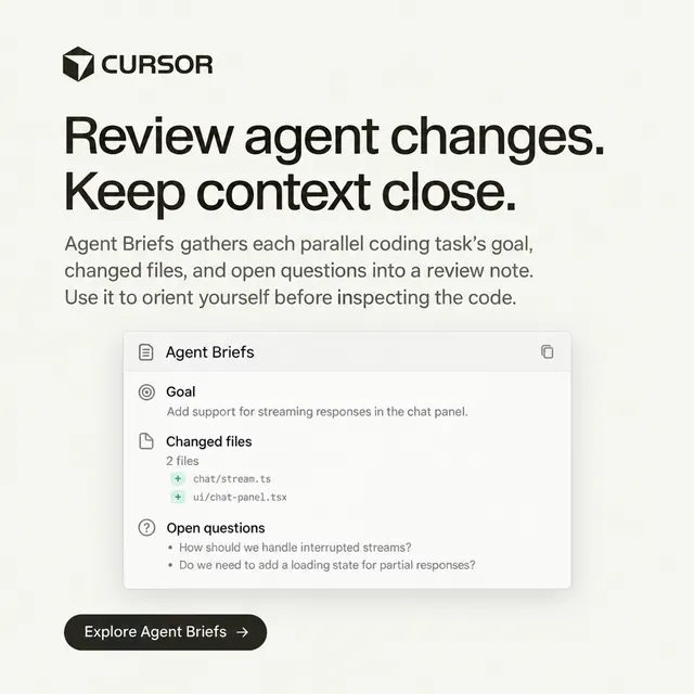 Cursor ad made by OpenAI images