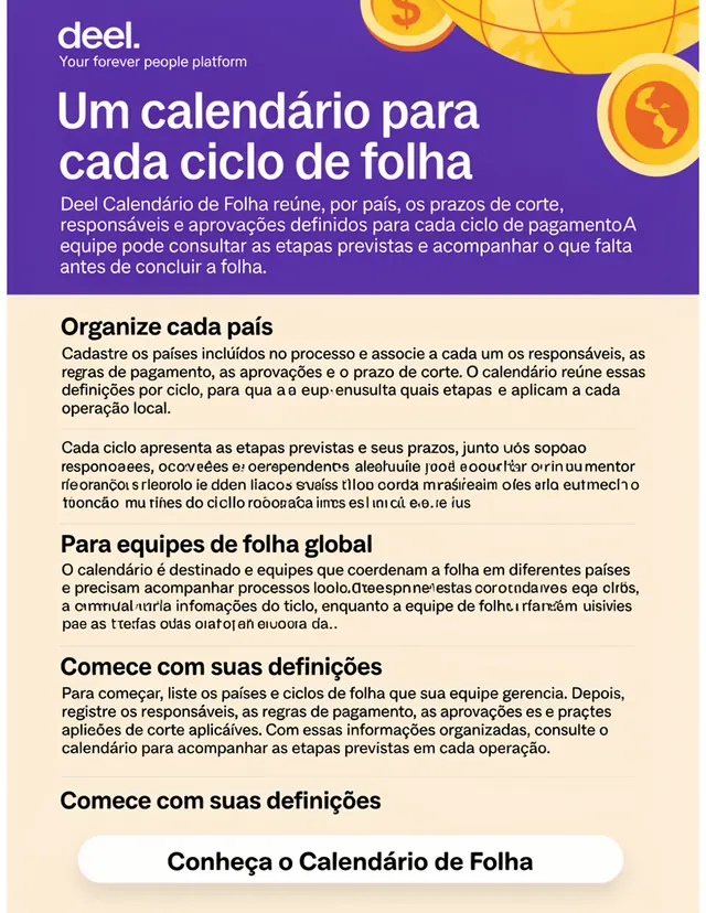 Deel one-pager made by Ideogram