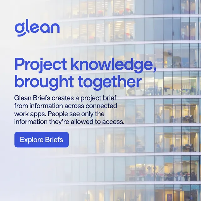 Glean ad made by FLUX