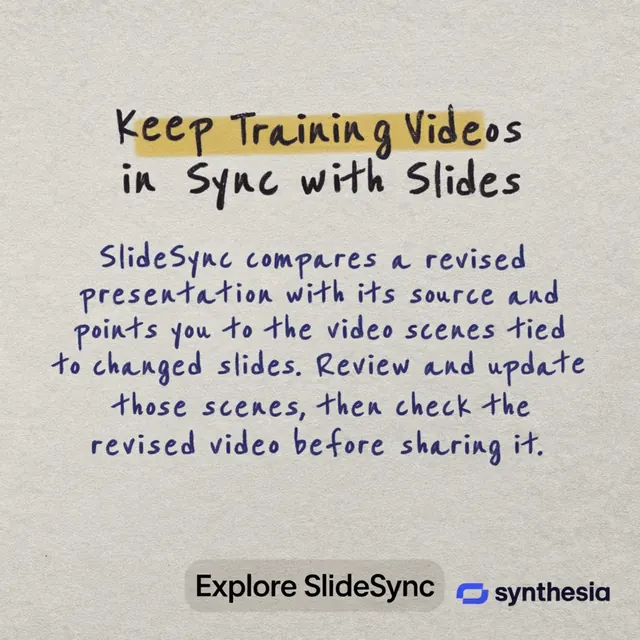 Synthesia ad made by Ideogram