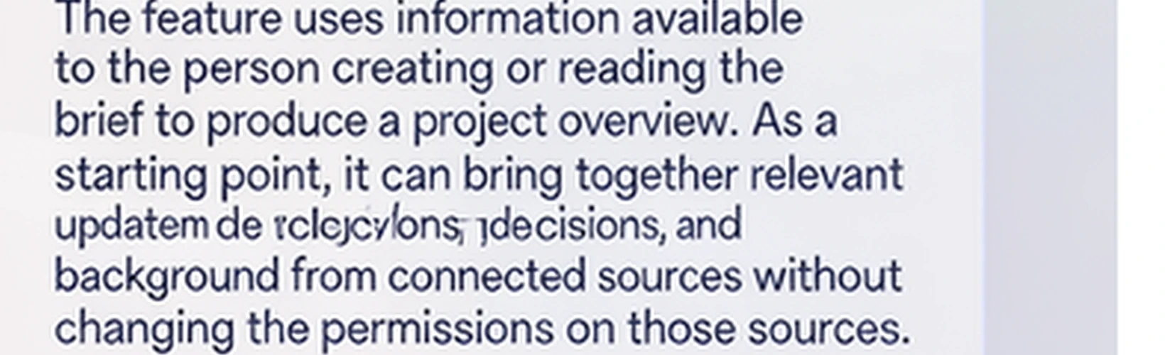 Close-up of FLUX's Glean one-pager body copy, with garbled words like "updatem de rclejcylons"