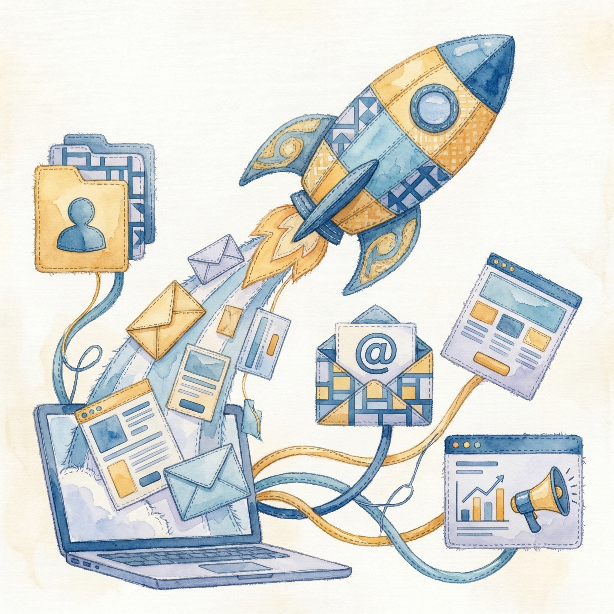 Campaigns deployed into your actual tools