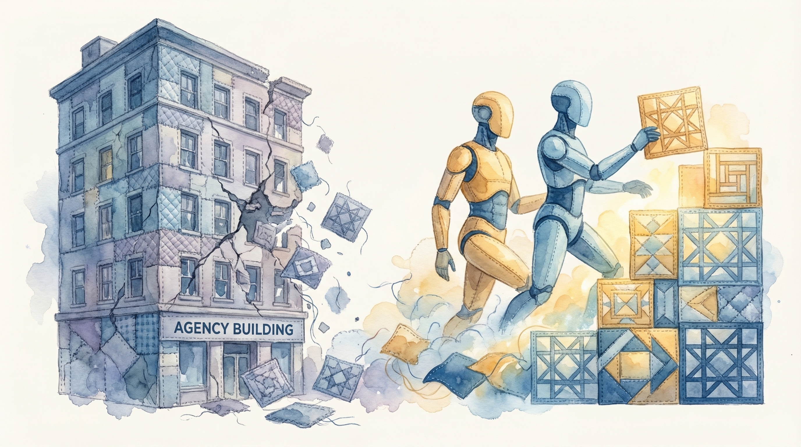 The Death of the Marketing Agency: 15% Headcount Cuts and What Replaces Them