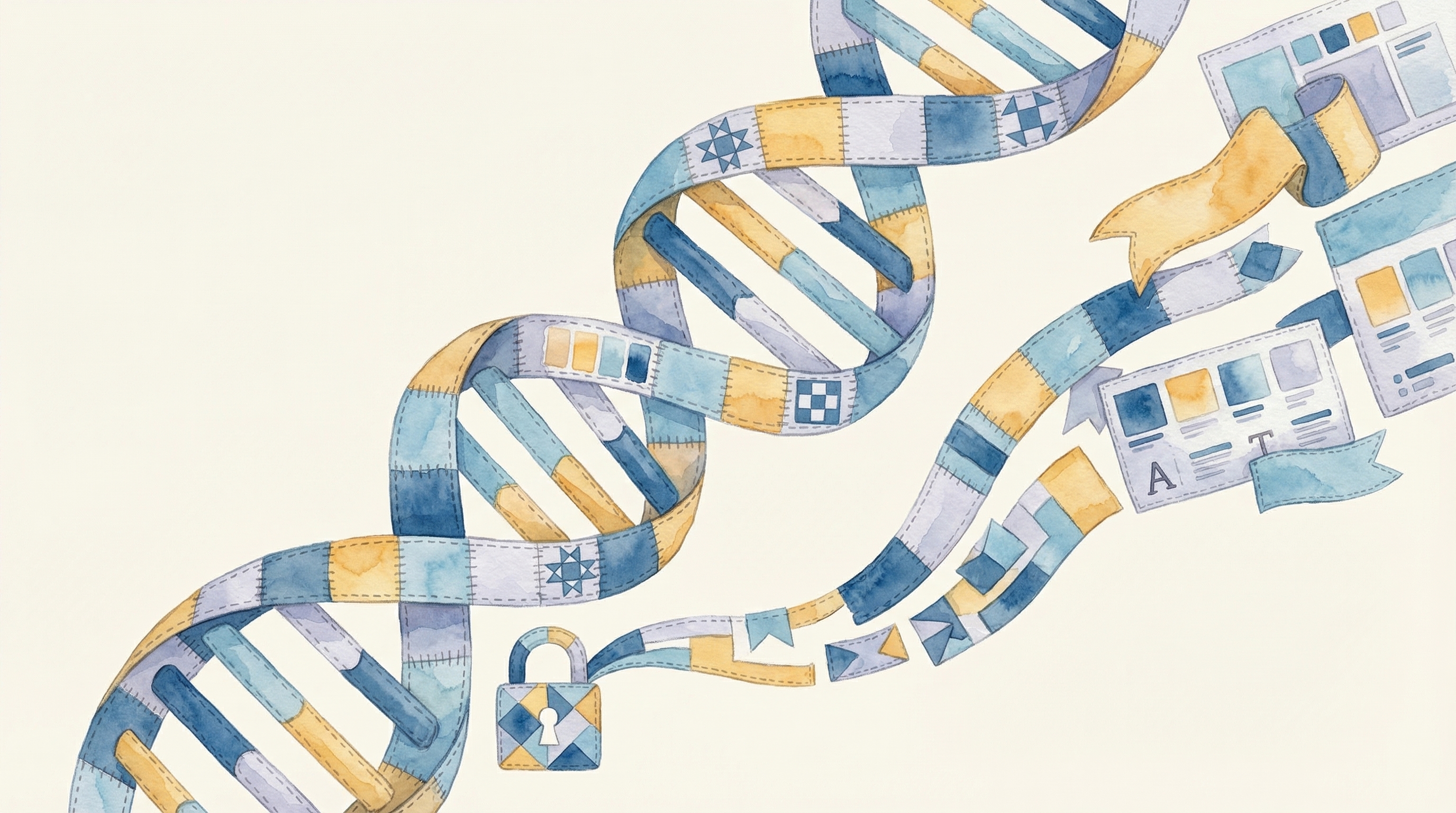 Brand guidelines embedded in system